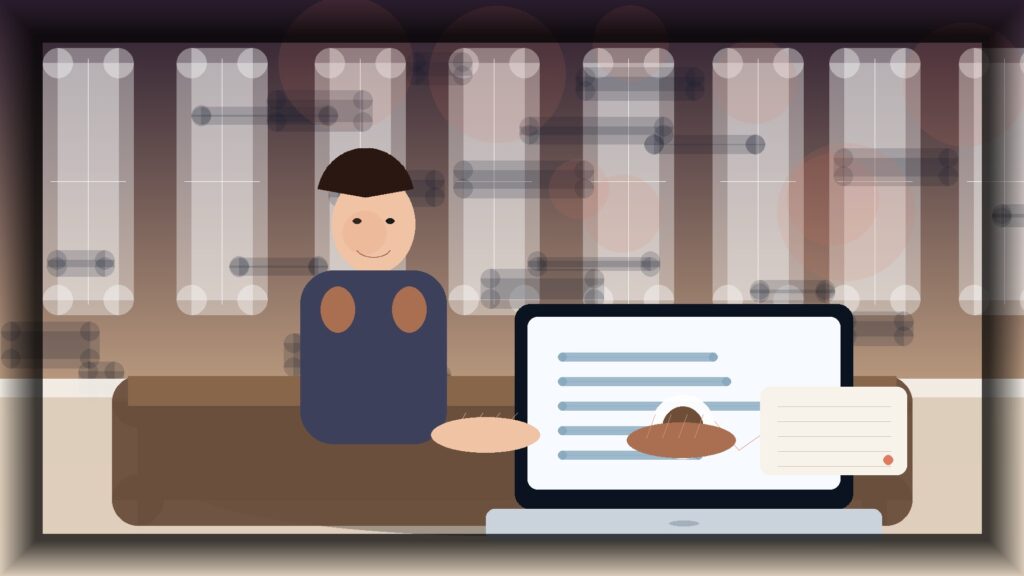 Imagem humanizada relacionada a Mobile first