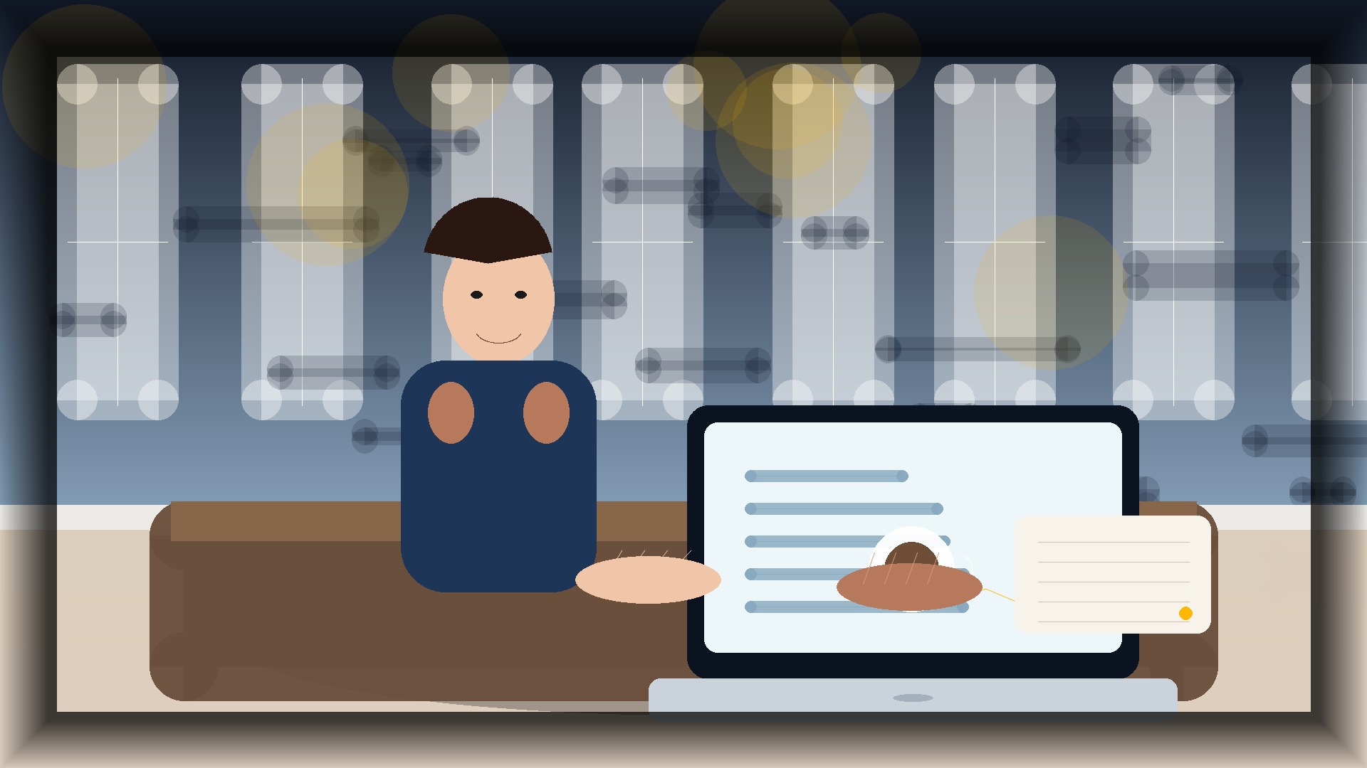 Imagem humanizada relacionada a Marketplaces digitais