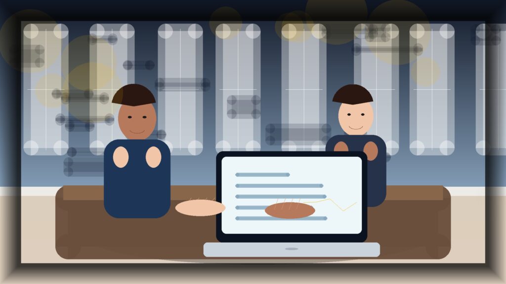 Imagem humanizada relacionada a Inteligência artificial no marketing
