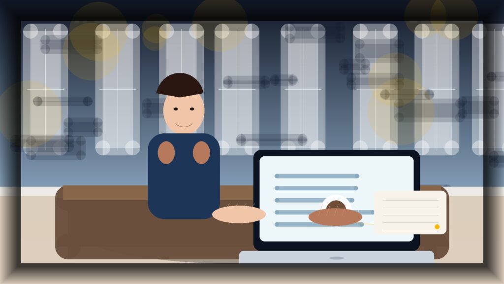 Imagem humanizada relacionada a Design de sites modernos