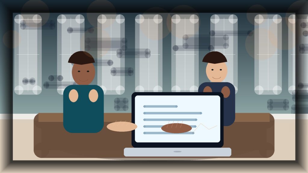 Imagem humanizada relacionada a Performance e velocidade de sites