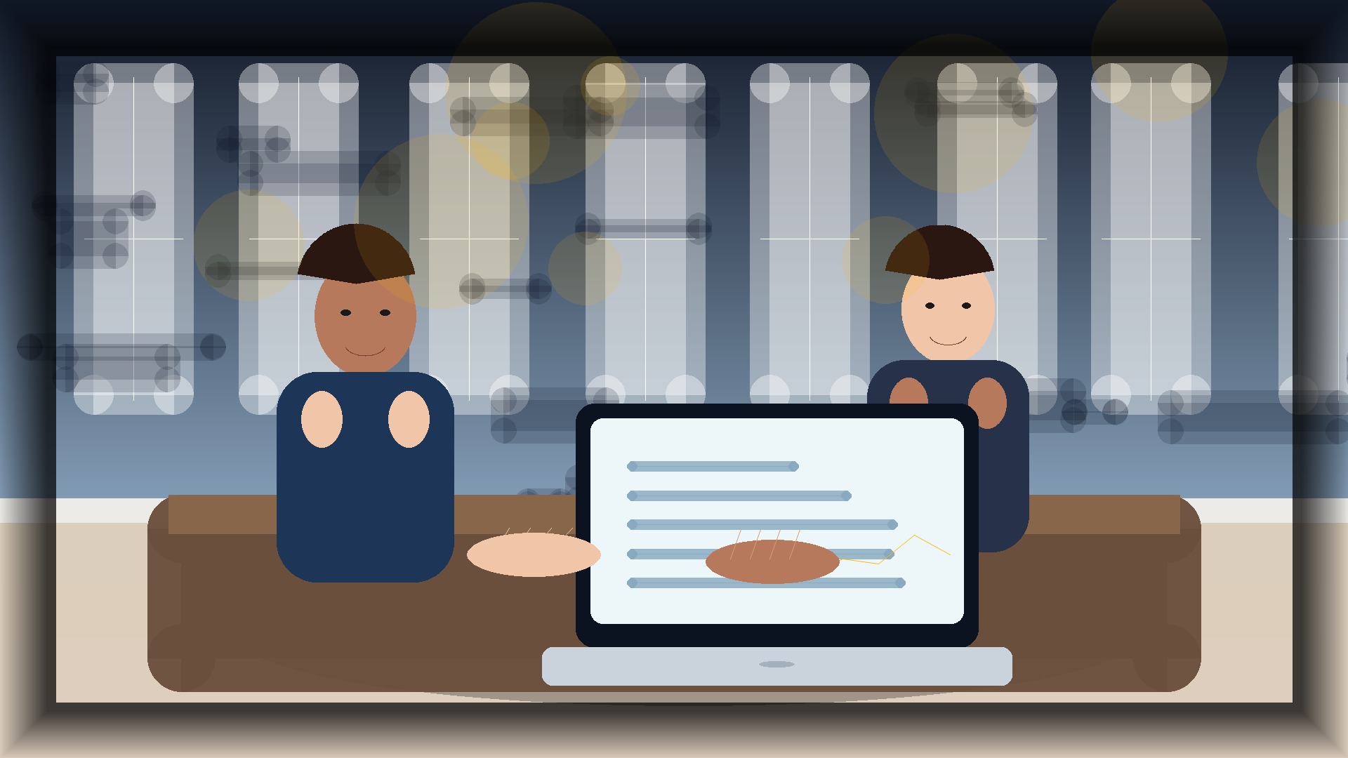 Imagem humanizada relacionada a Domínios e configuração de sites