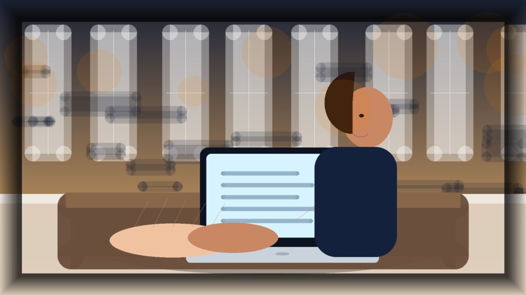 Imagem humanizada relacionada a Analytics e métricas digitais