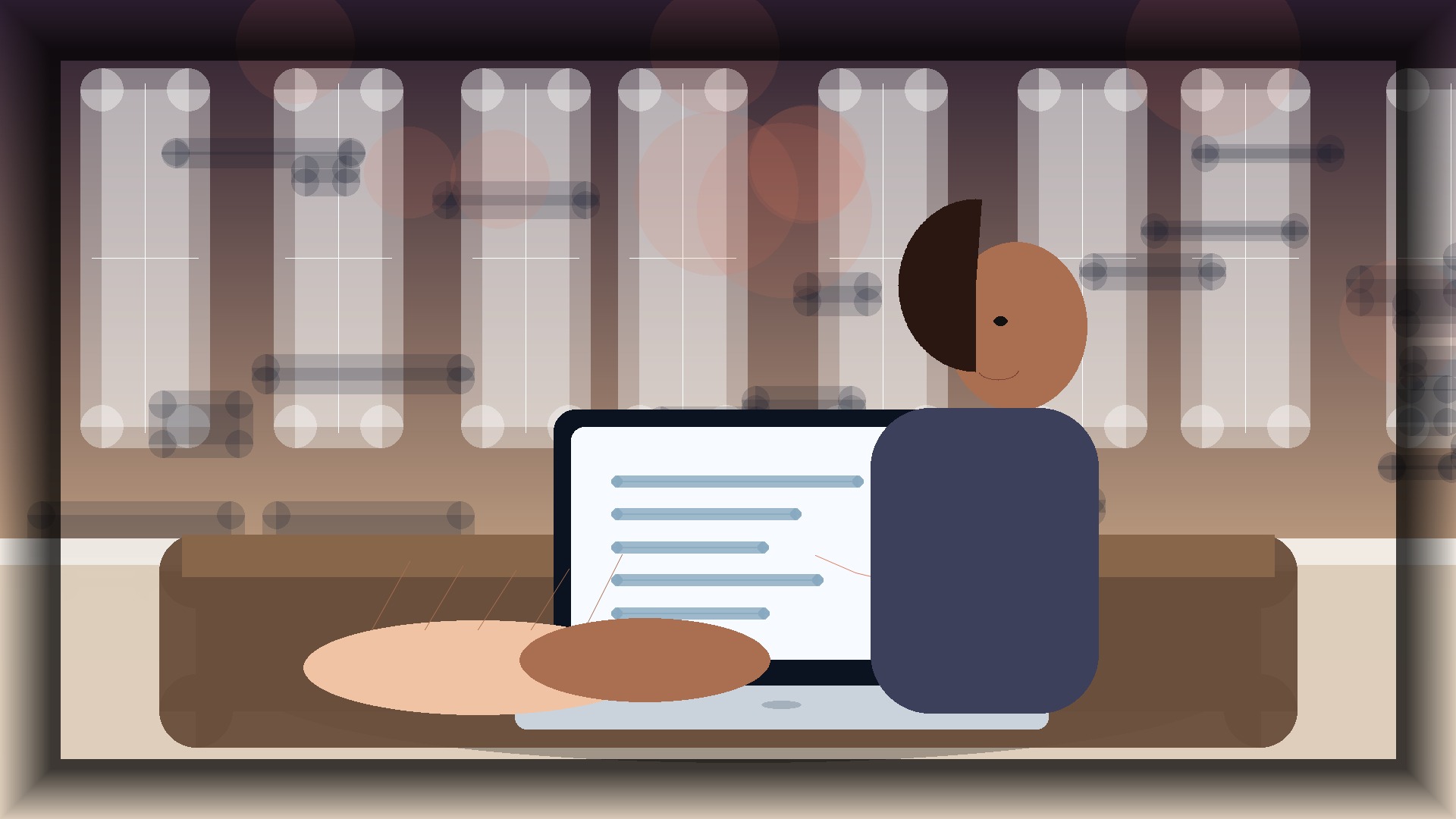 Imagem humanizada relacionada a Google Analytics