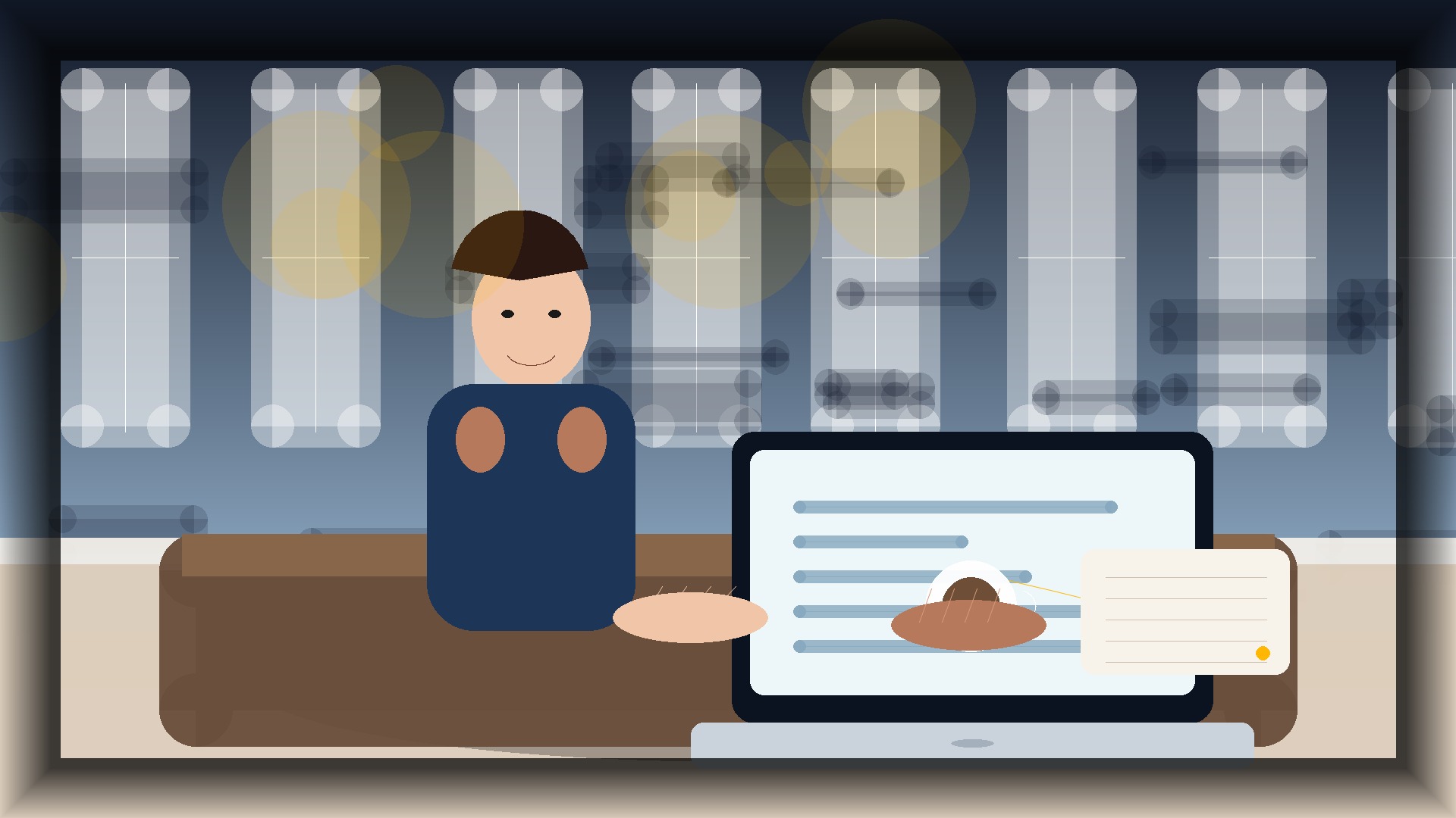 Imagem humanizada relacionada a Temas WordPress para sites institucionais