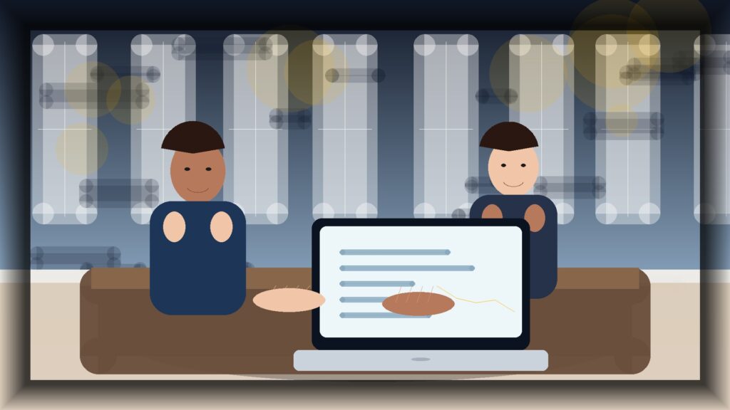 Imagem humanizada relacionada a Marketing digital para pequenas empresas