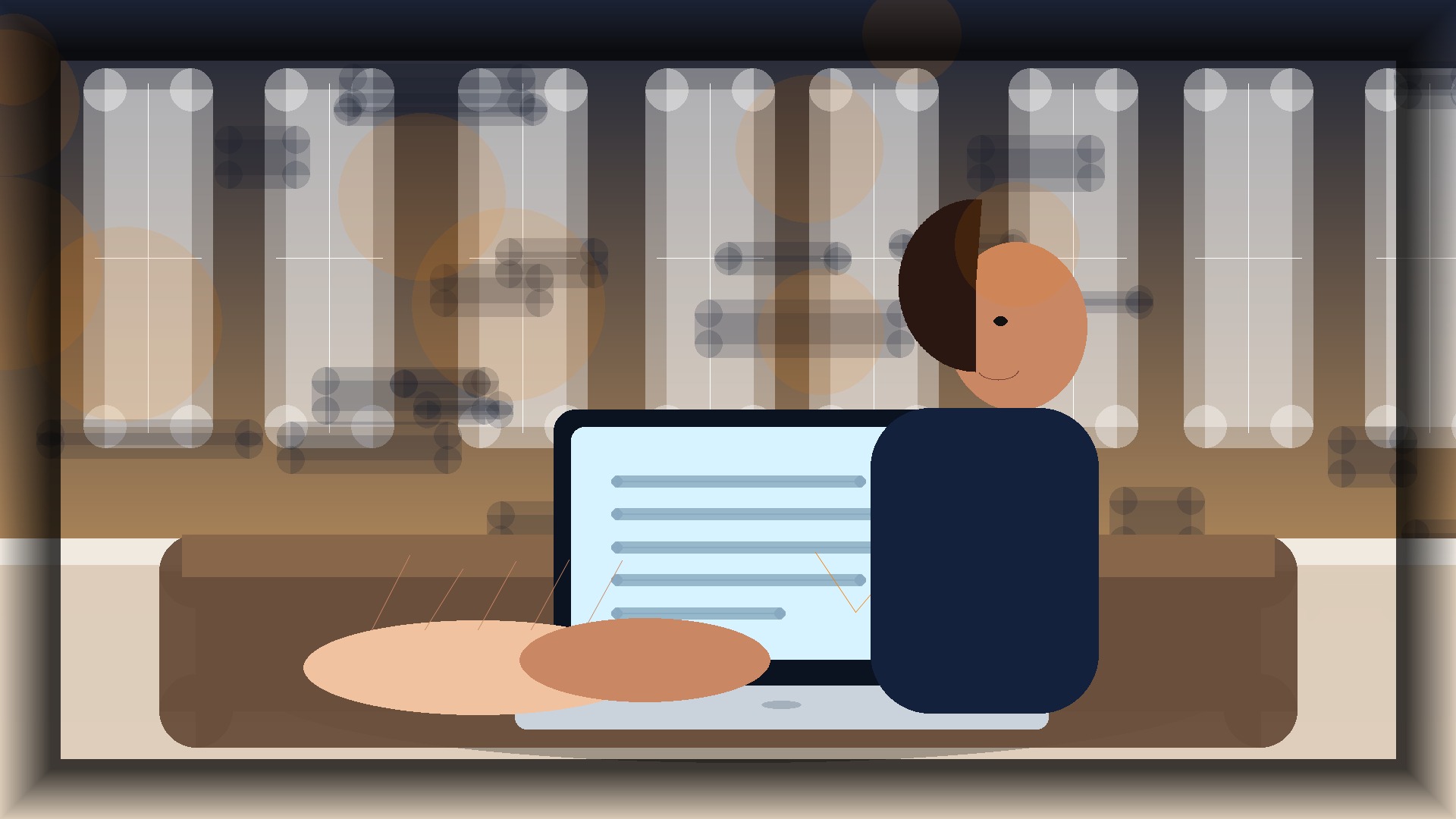 Imagem humanizada relacionada a Copywriting para sites