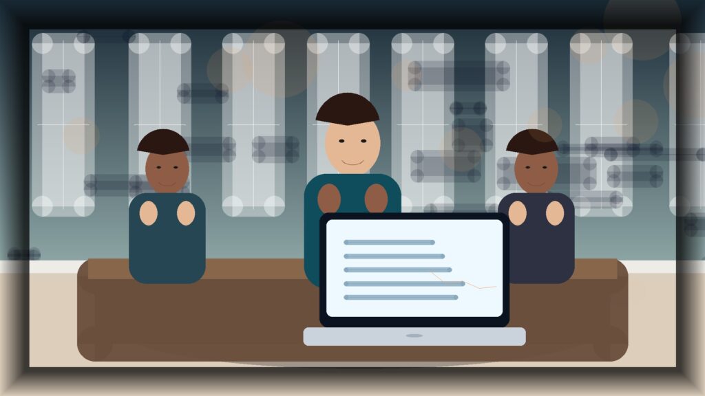 Imagem humanizada relacionada a Google Analytics