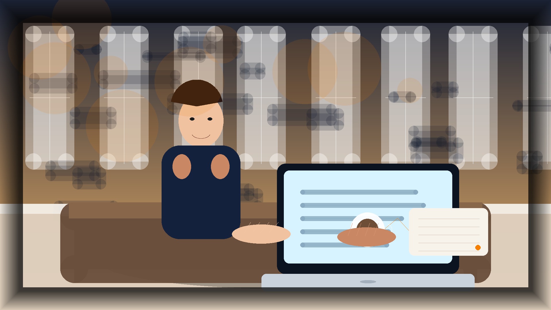 Imagem humanizada relacionada a Marketplaces digitais