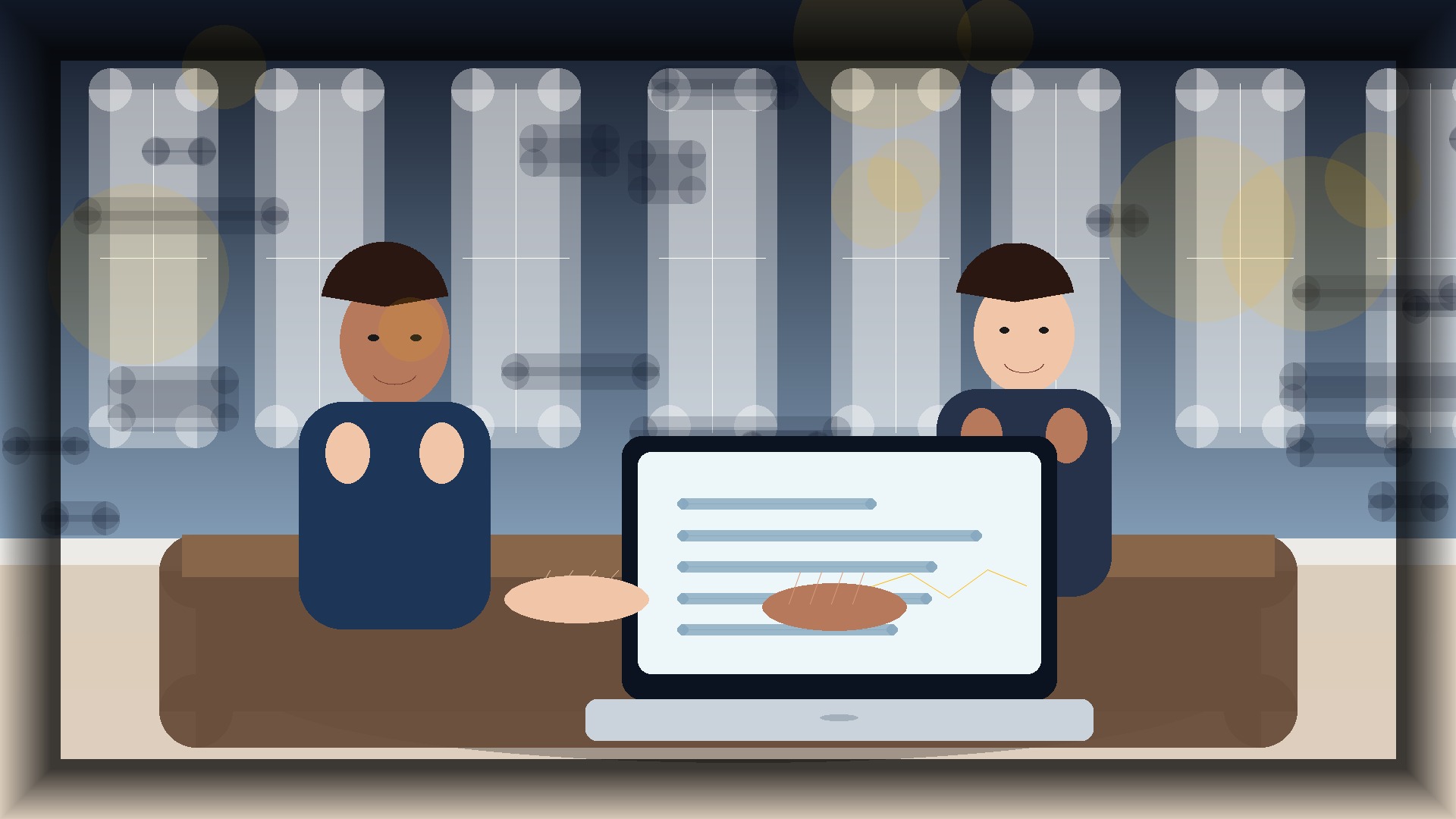 Imagem humanizada relacionada a Desenvolvimento de sites profissionais