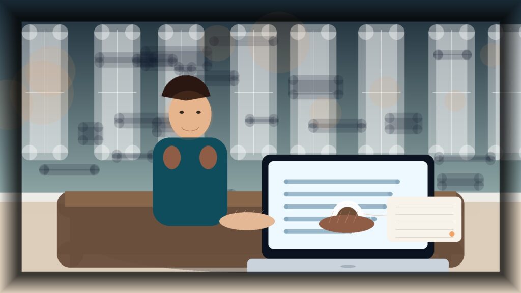 Imagem humanizada relacionada a Design de sites modernos