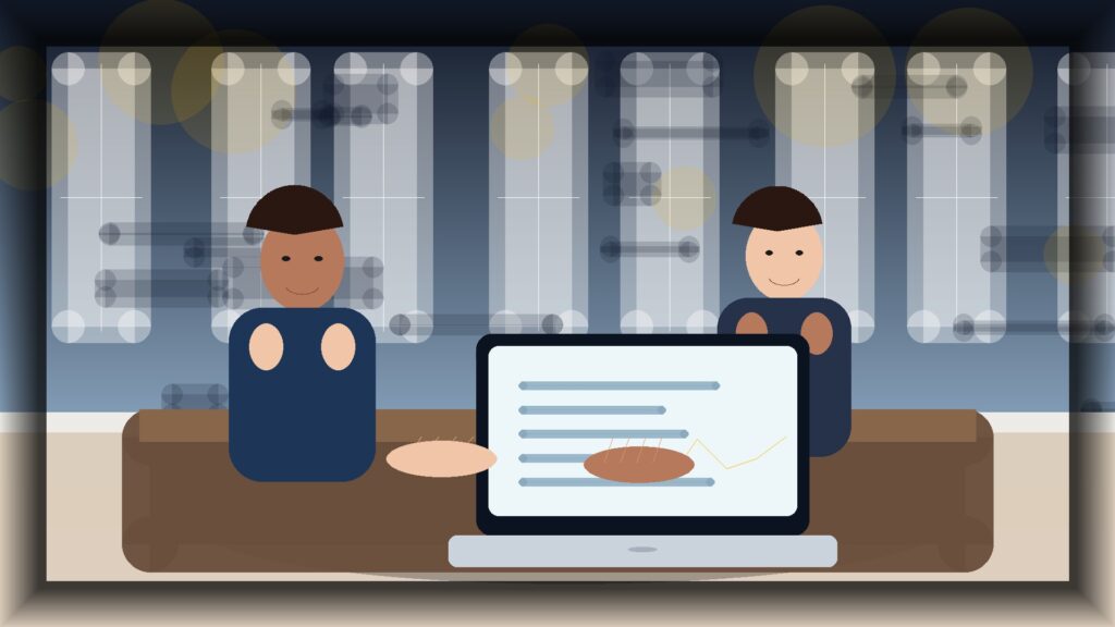 Imagem humanizada relacionada a Performance e velocidade de sites