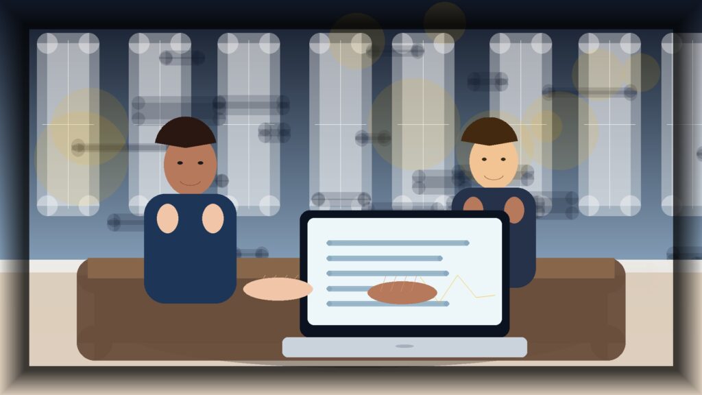 Imagem humanizada relacionada a Marketing digital para pequenas empresas