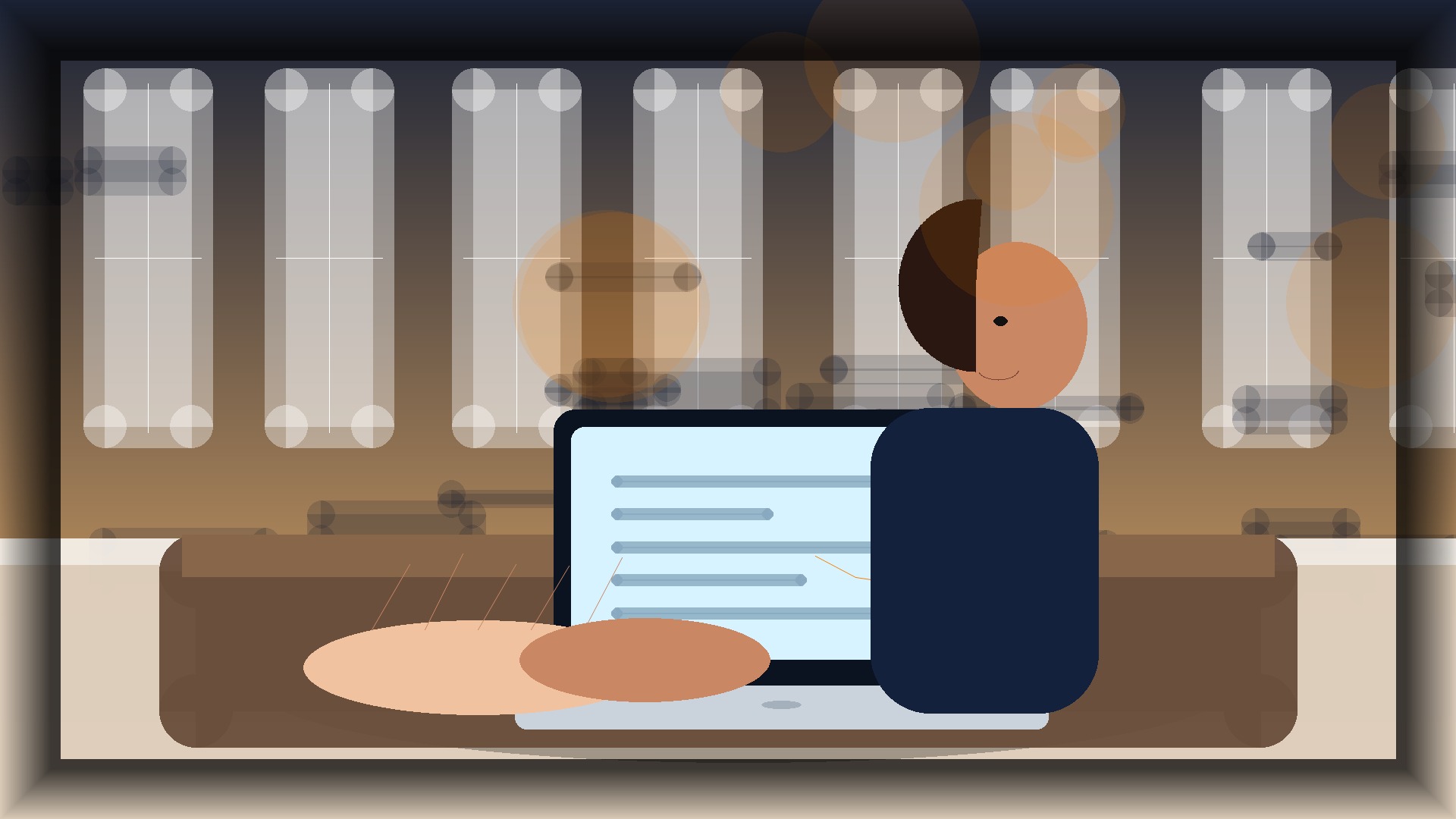 Imagem humanizada relacionada a Copywriting para sites