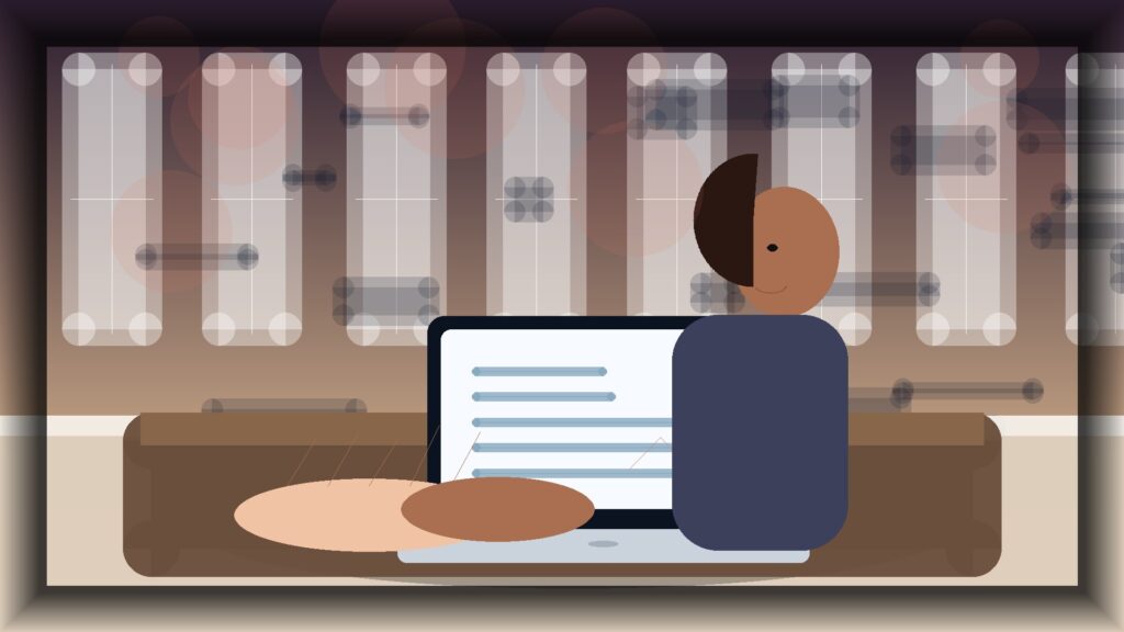 Imagem humanizada relacionada a Analytics e métricas digitais