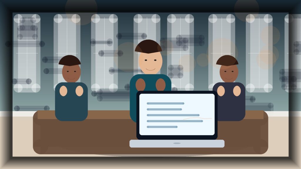 Imagem humanizada relacionada a Google Search Console