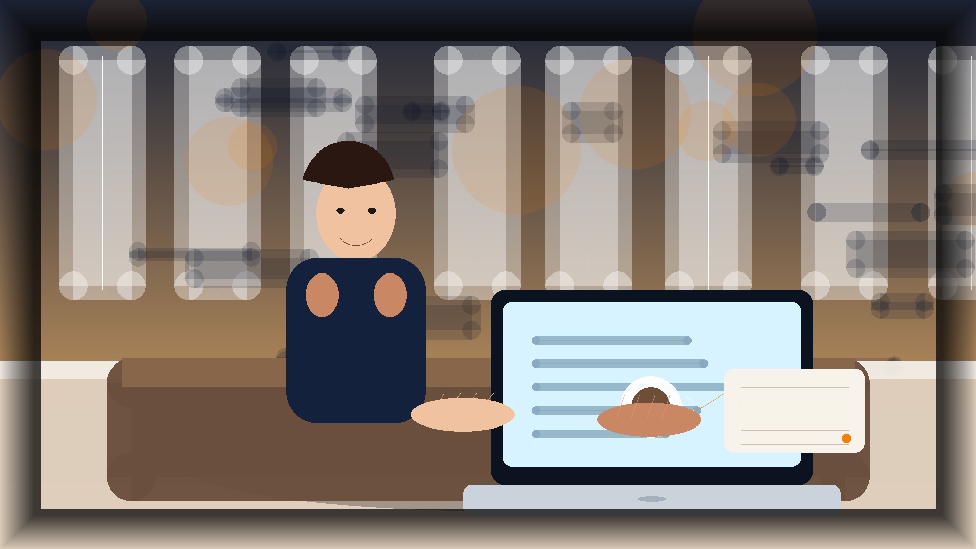 Imagem humanizada relacionada a Temas WordPress para sites institucionais