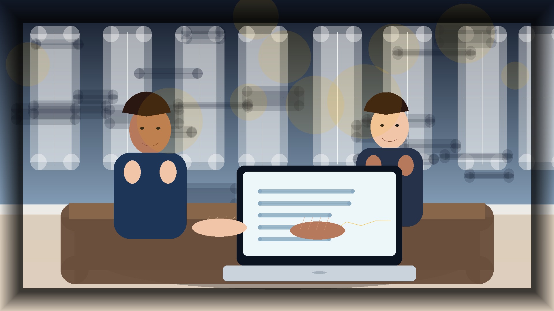 Imagem humanizada relacionada a Desenvolvimento de sites profissionais