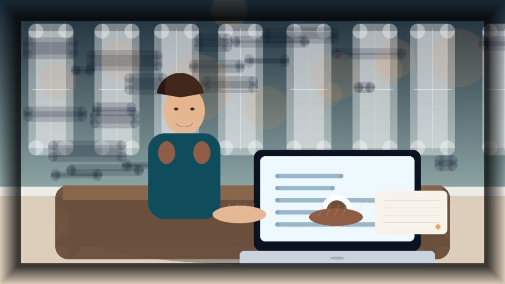Imagem humanizada relacionada a Design de sites modernos