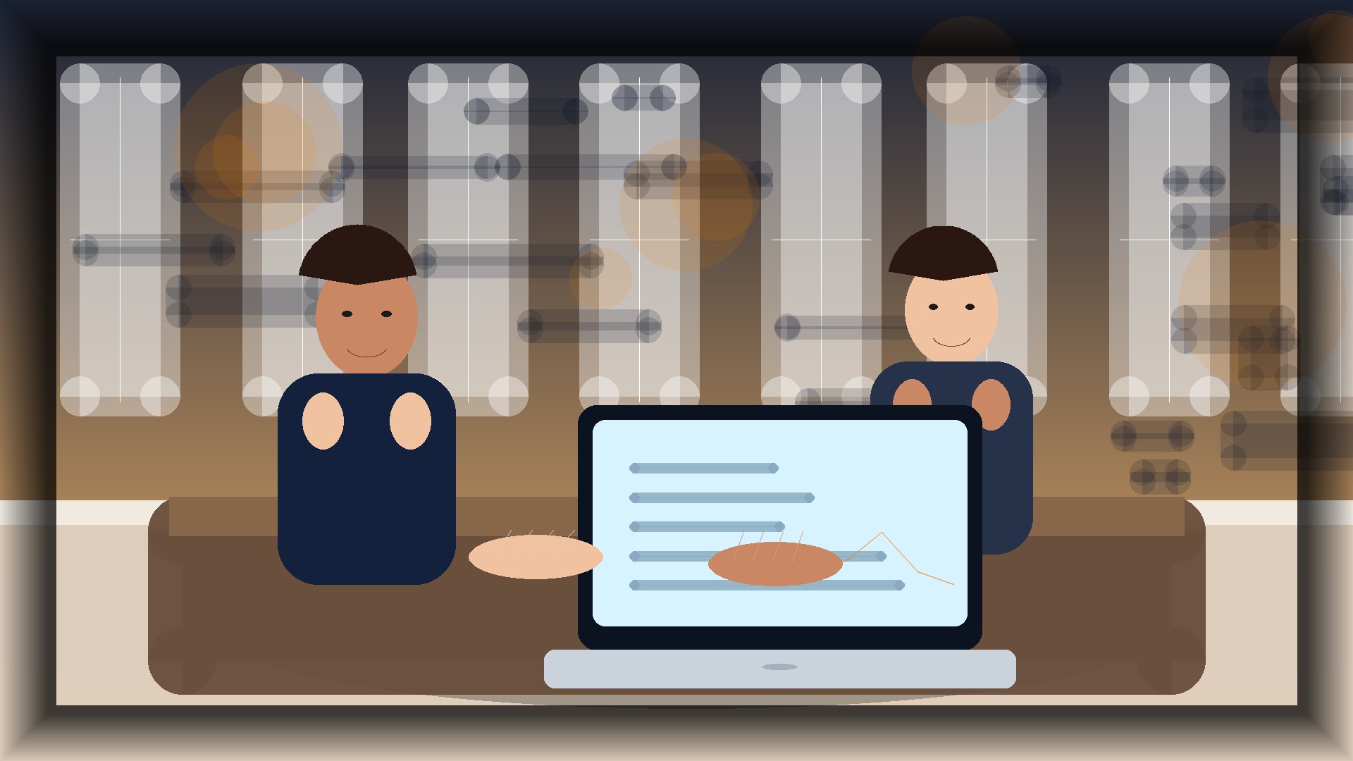 Imagem humanizada relacionada a Performance e velocidade de sites