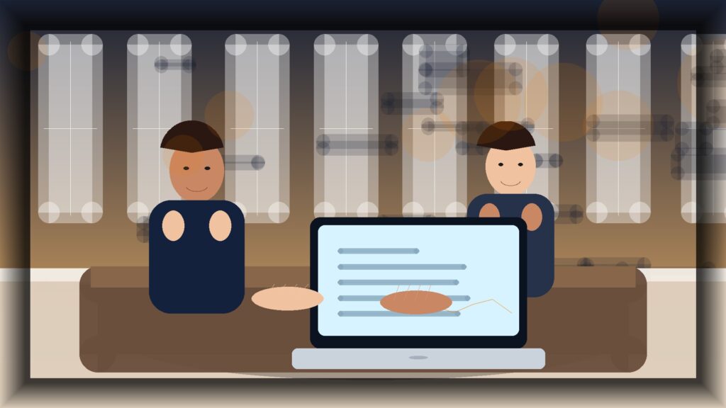 Imagem humanizada relacionada a Social media para negócios