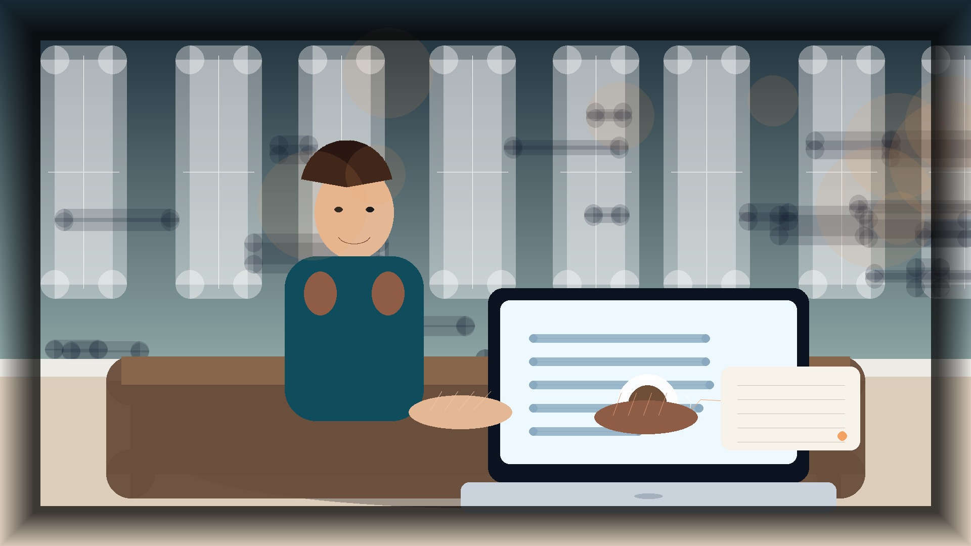 Imagem humanizada relacionada a Mobile first