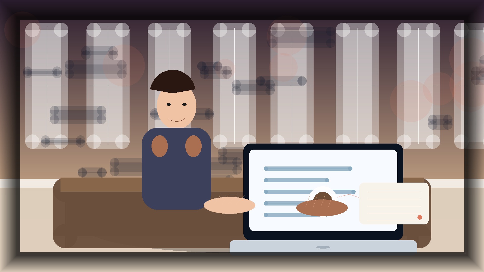 Imagem humanizada relacionada a Segurança em WordPress