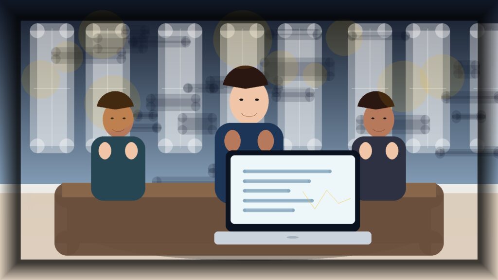 Imagem humanizada relacionada a Domínios e configuração de sites