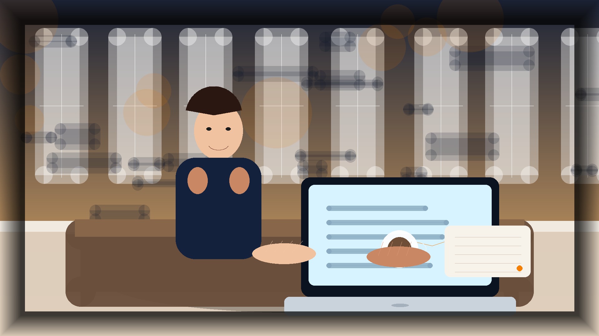 Imagem humanizada relacionada a Integração com meios de pagamento