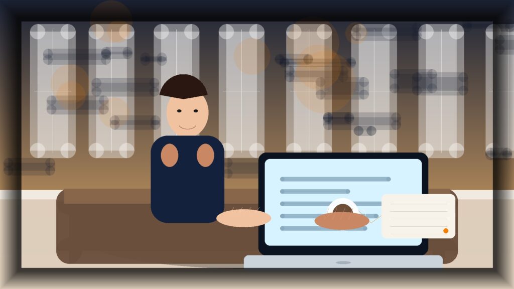 Imagem humanizada relacionada a Analytics e métricas digitais