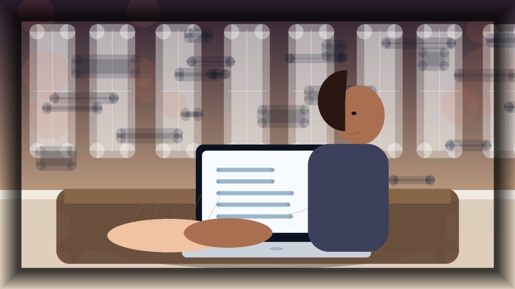 Imagem humanizada relacionada a Google Search Console