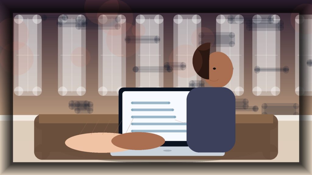 Imagem humanizada relacionada a Google Analytics