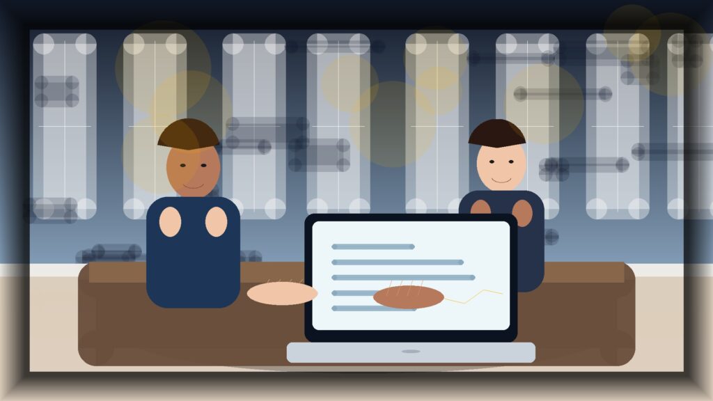 Imagem humanizada relacionada a Marketplaces digitais