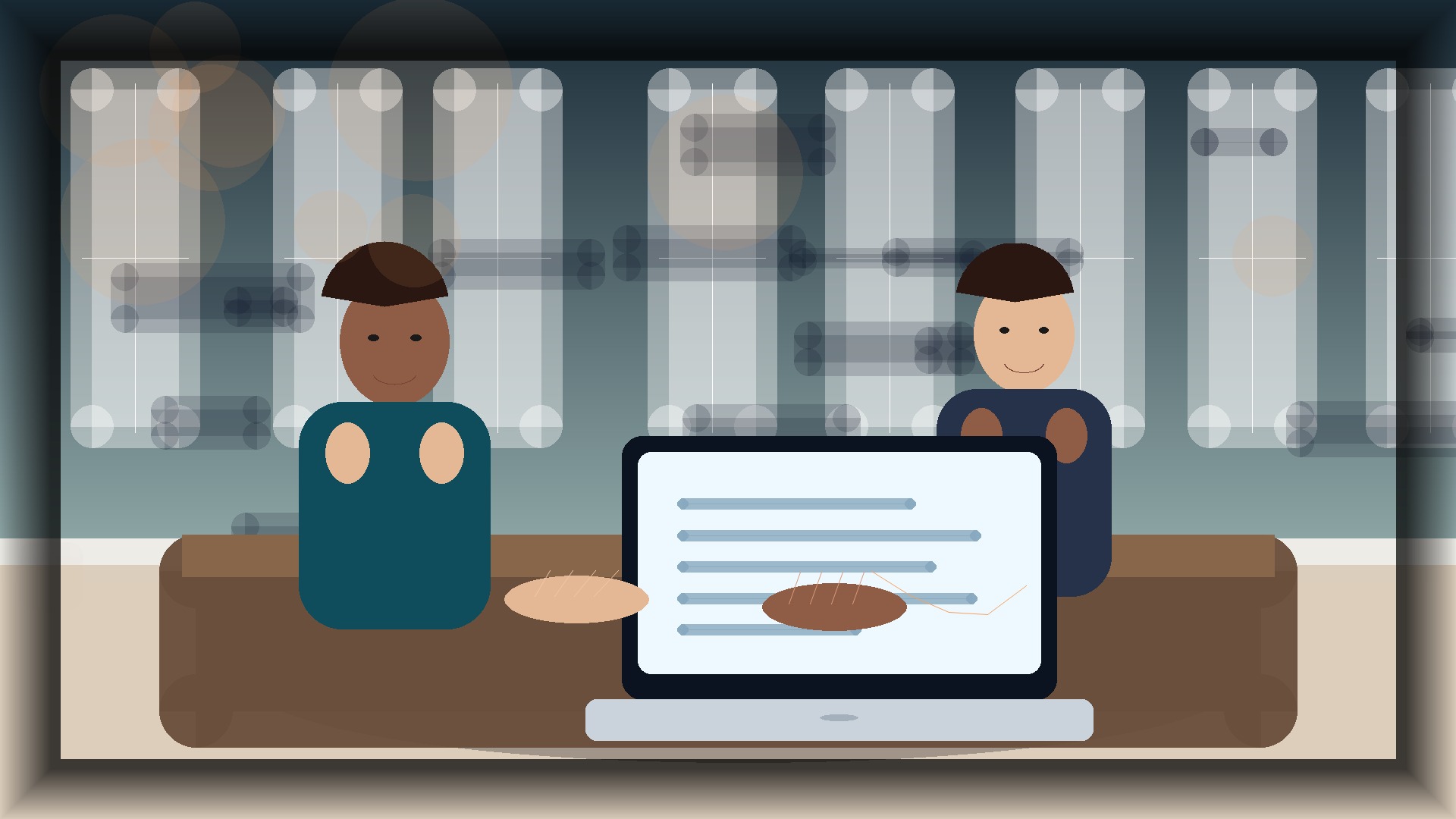 Imagem humanizada relacionada a Desenvolvimento de sites profissionais