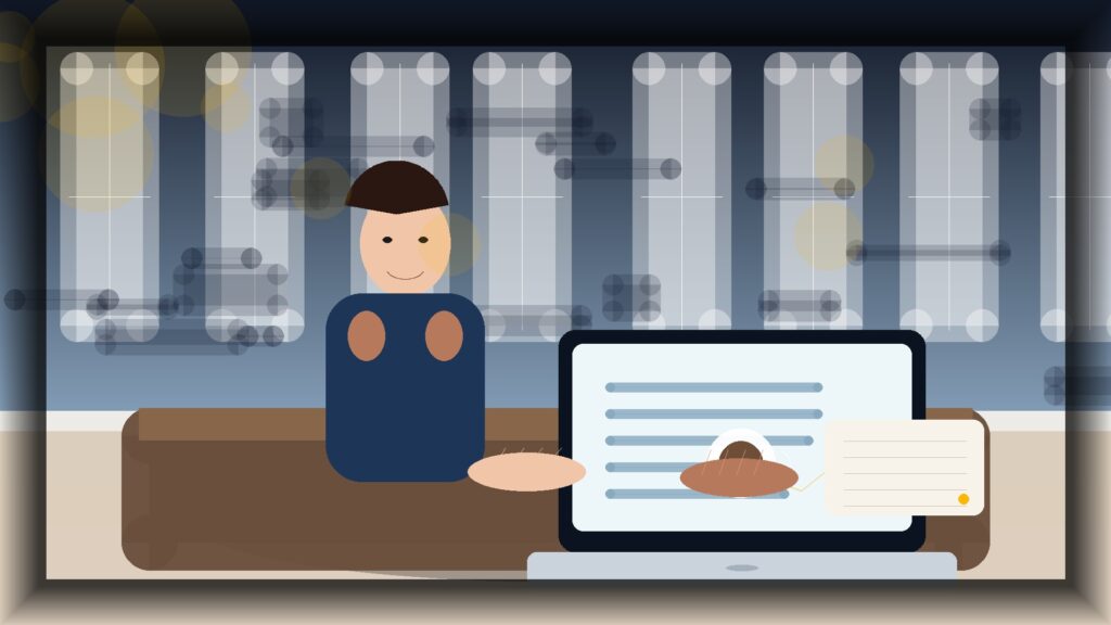Imagem humanizada relacionada a Design de sites modernos