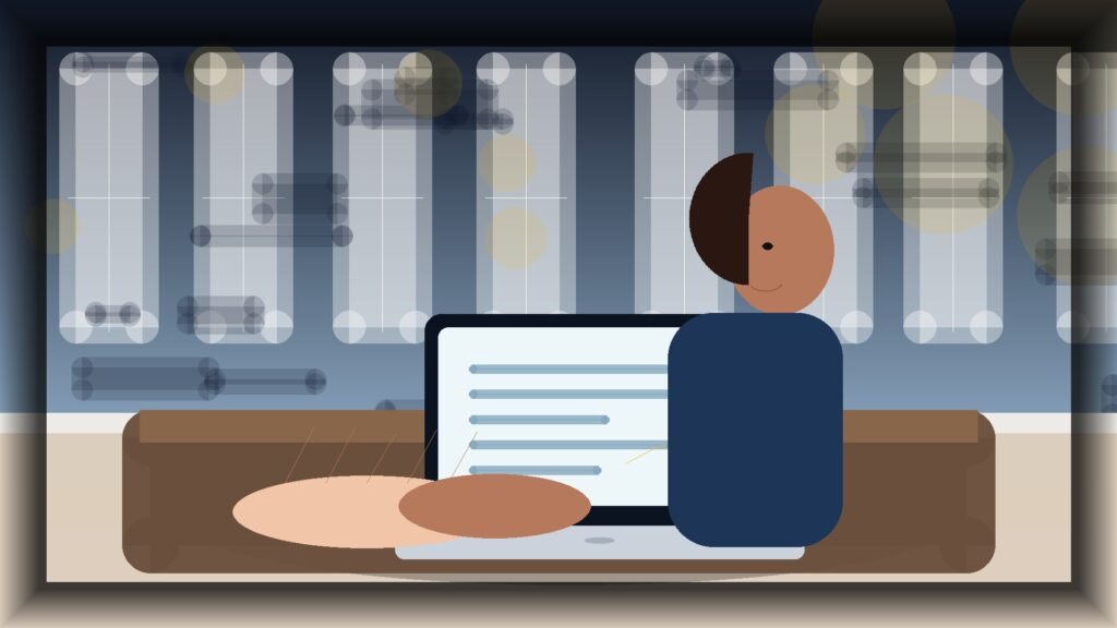 Imagem humanizada relacionada a Marketing digital para pequenas empresas
