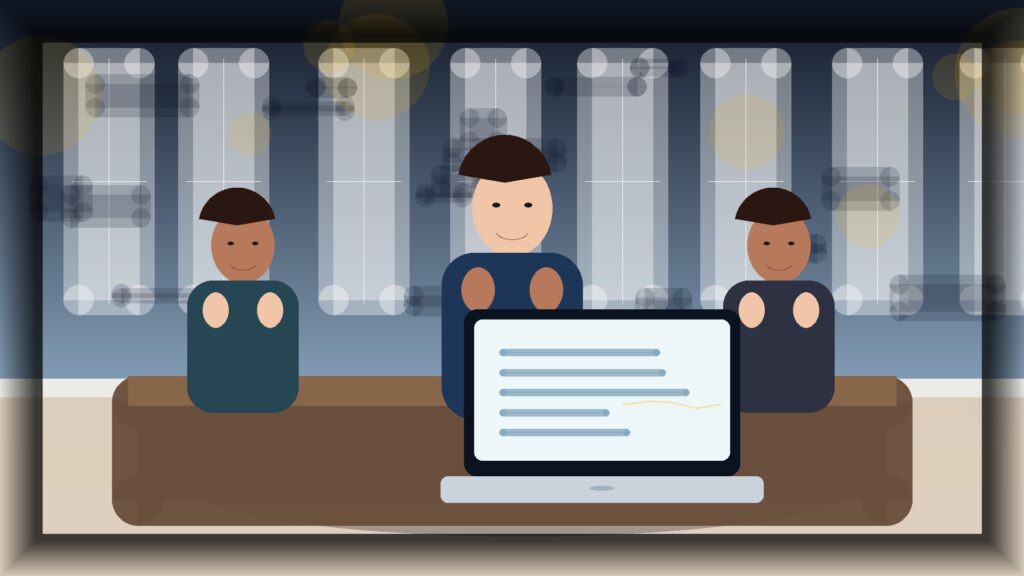 Imagem humanizada relacionada a Social media para negócios