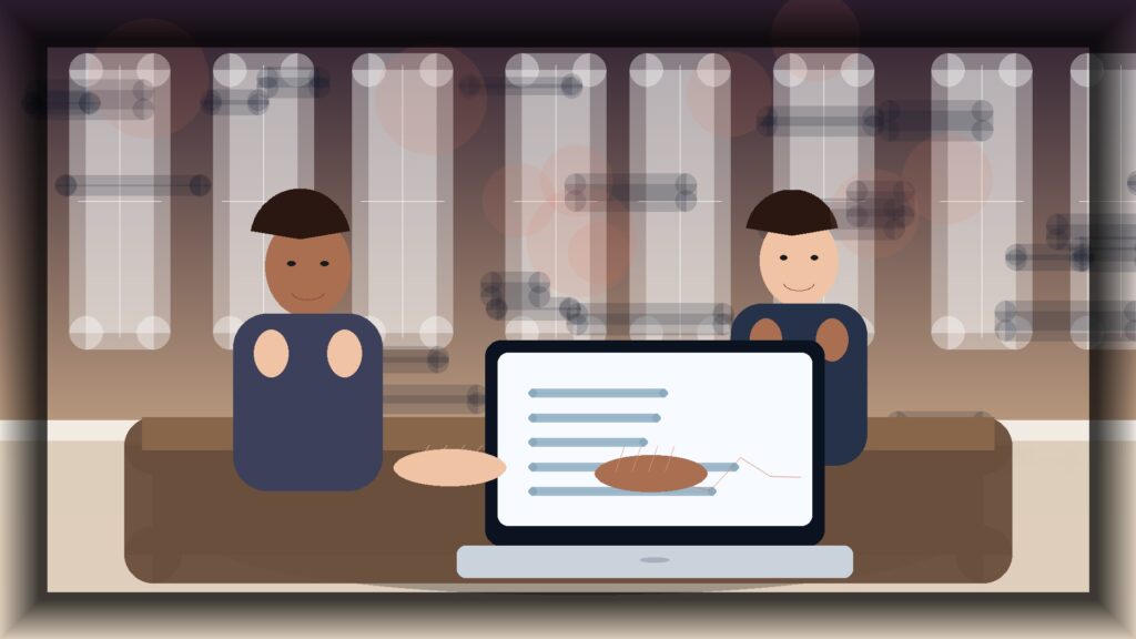 Imagem humanizada relacionada a Google Search Console