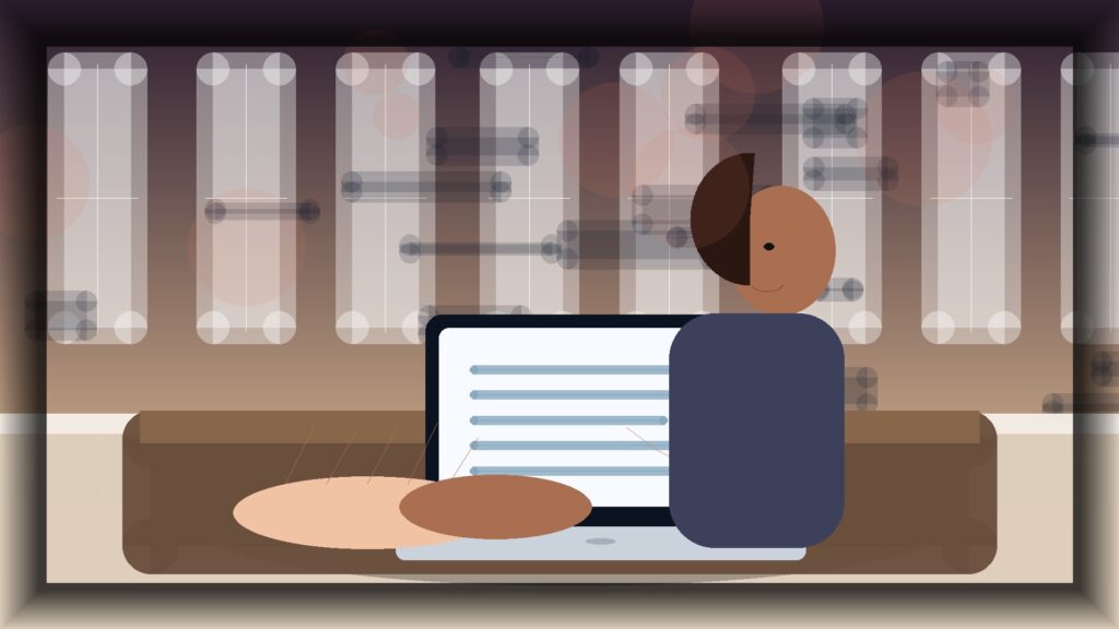 Imagem humanizada relacionada a Google Search Console