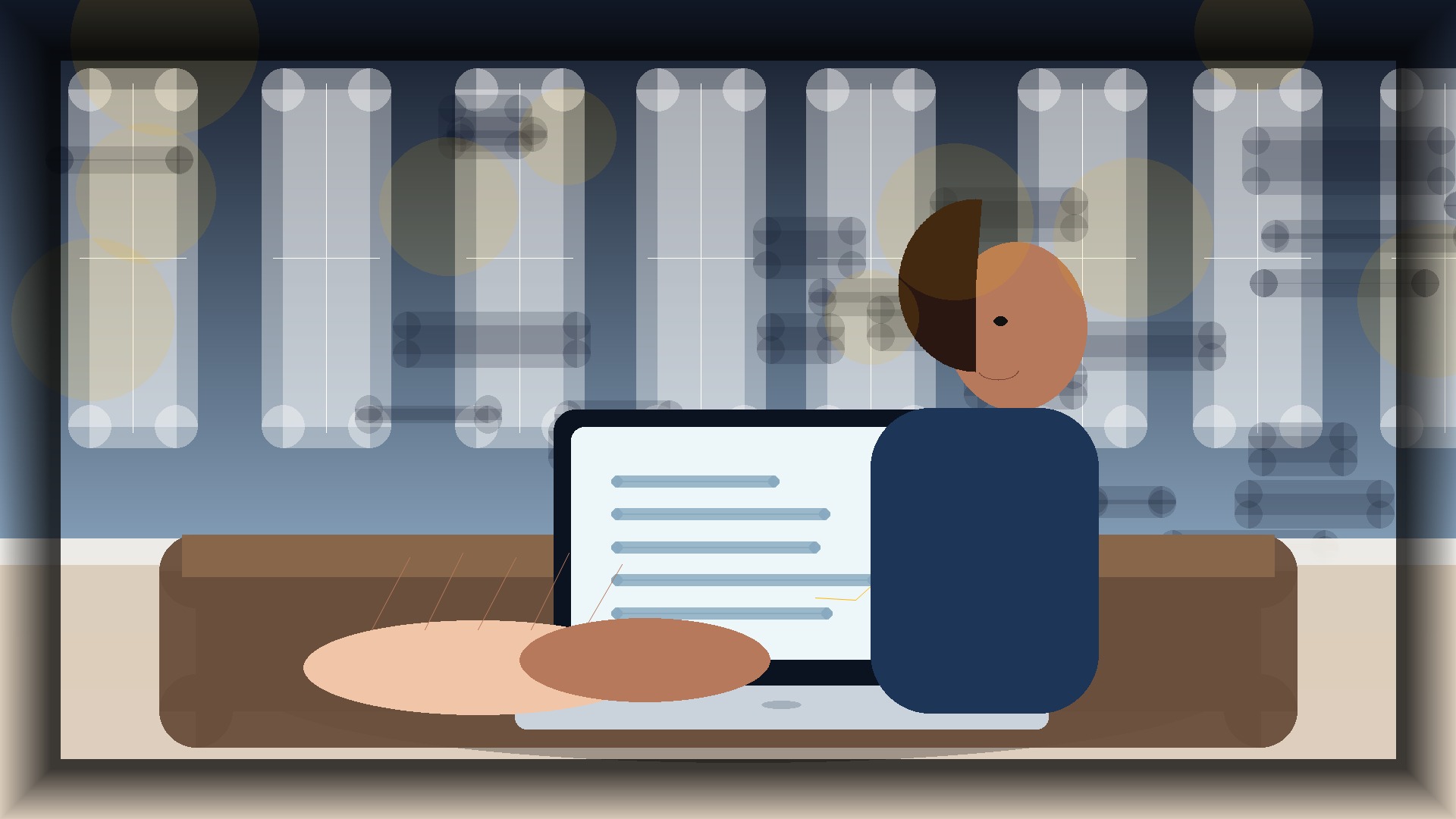 Imagem humanizada relacionada a Tendências de web design
