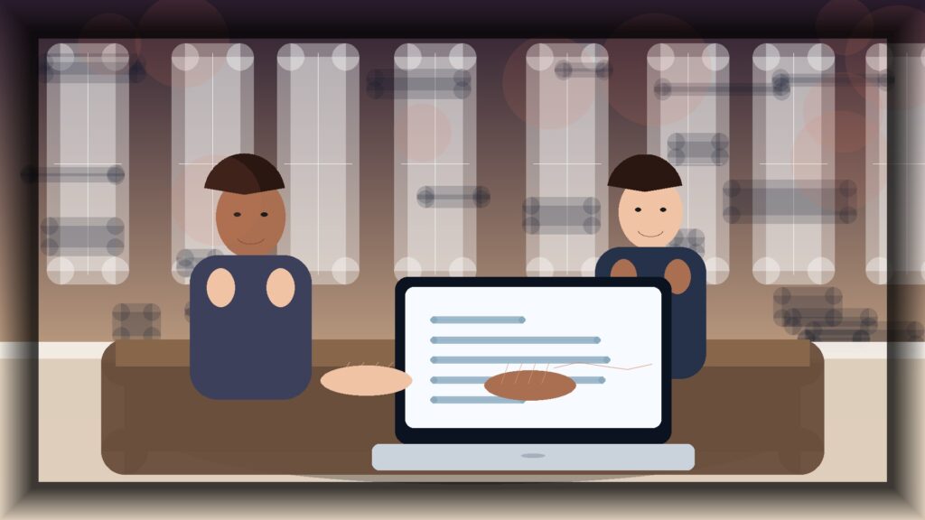 Imagem humanizada relacionada a Marketing digital para pequenas empresas