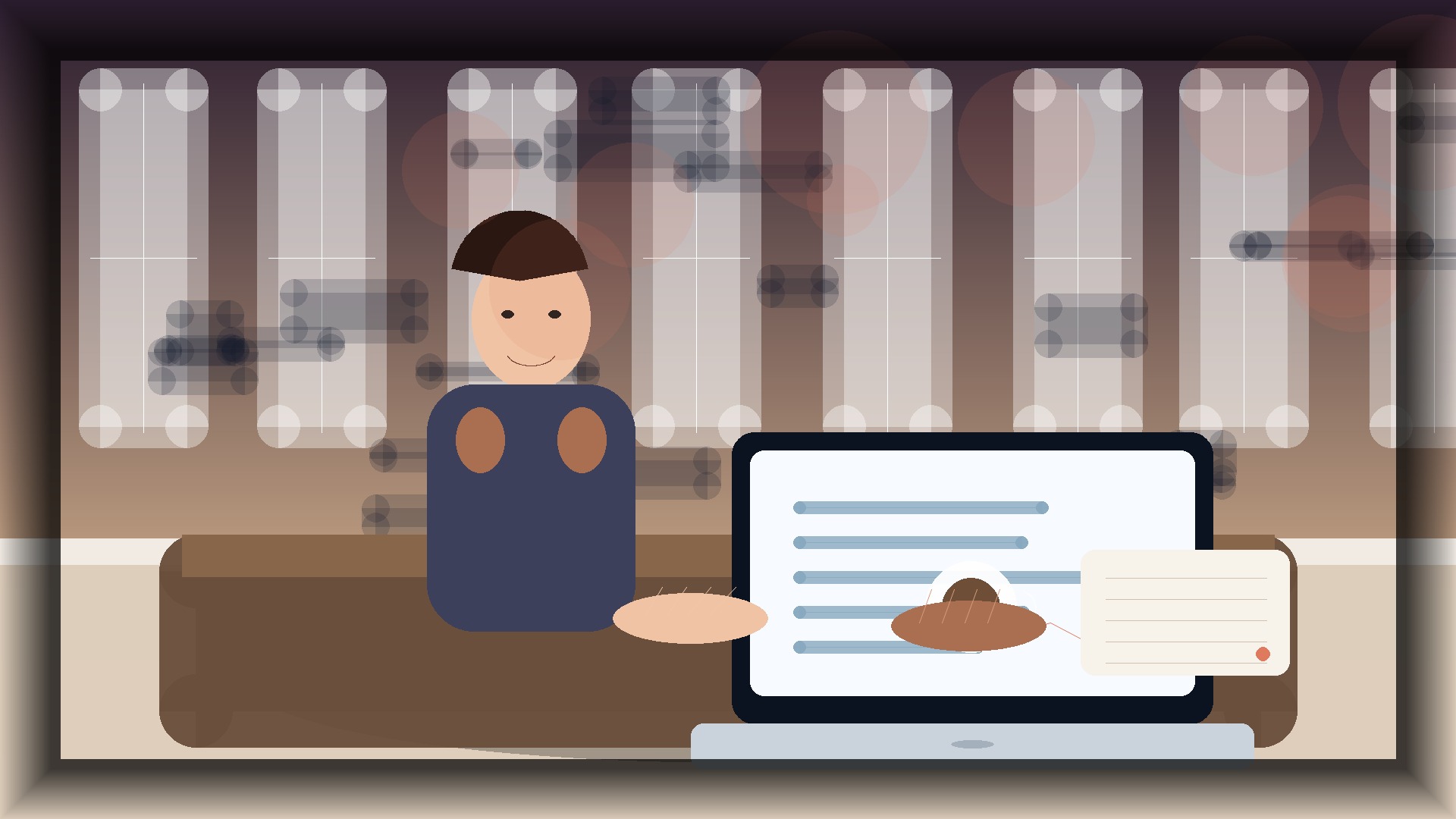 Imagem humanizada relacionada a Social media para negócios