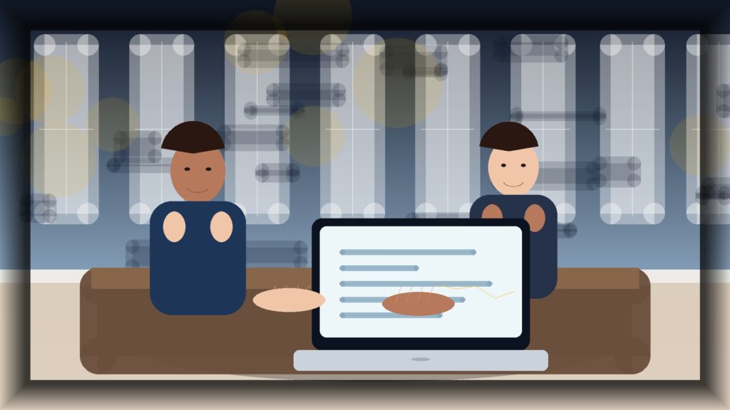 Imagem humanizada relacionada a Inteligência artificial no marketing