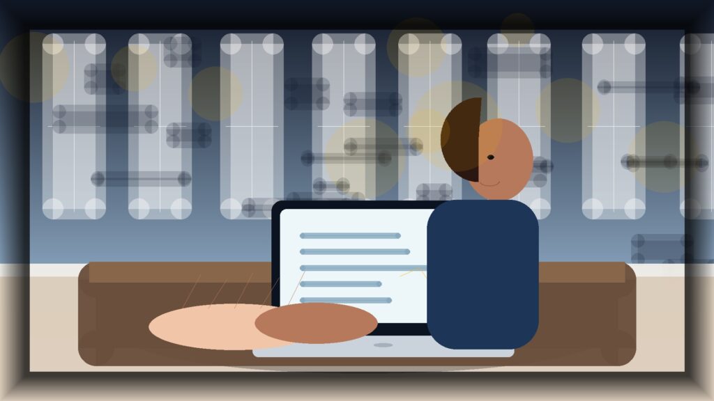 Imagem humanizada relacionada a Design de sites modernos