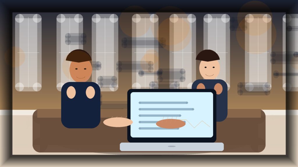 Imagem humanizada relacionada a Performance e velocidade de sites