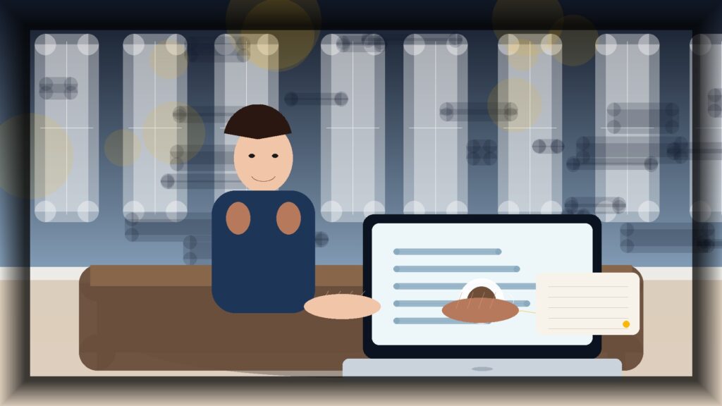Imagem humanizada relacionada a Conversão de vendas online