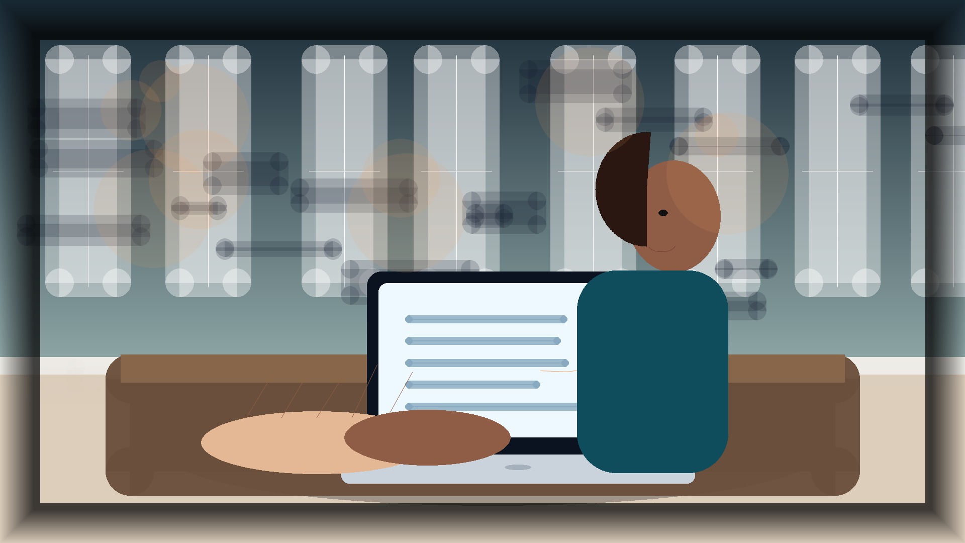 Imagem humanizada relacionada a Hospedagem para WordPress