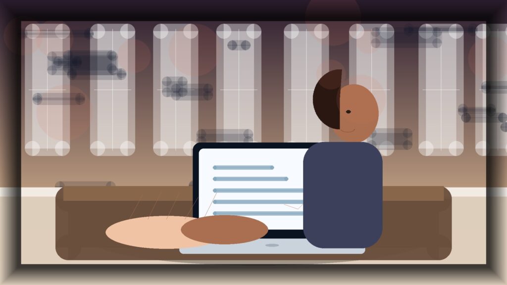 Imagem humanizada relacionada a Google Search Console