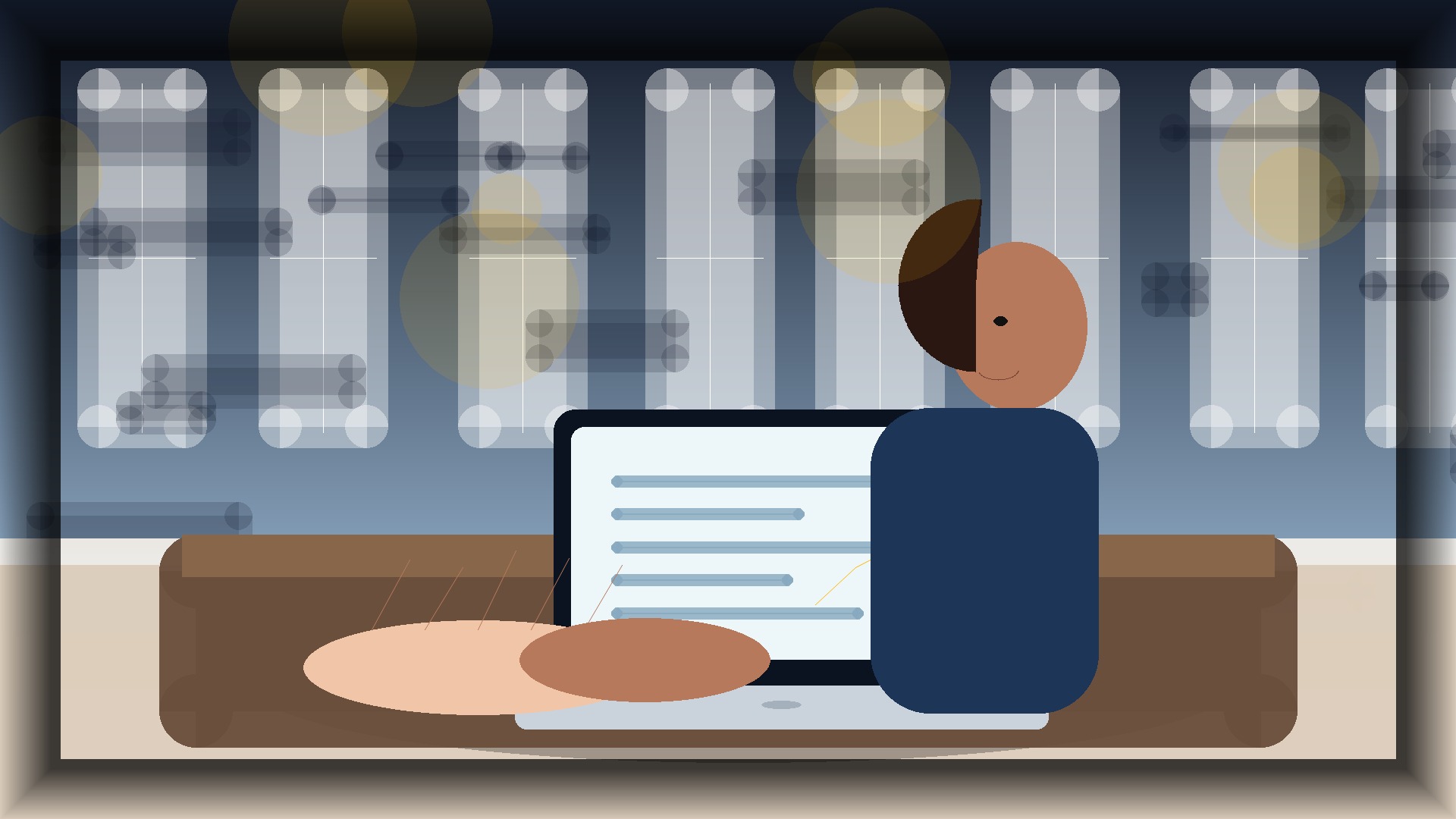 Imagem humanizada relacionada a Tendências de web design