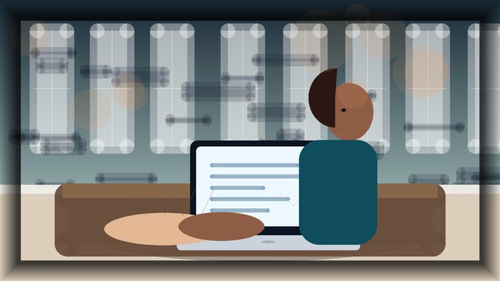 Imagem humanizada relacionada a Inteligência artificial no marketing